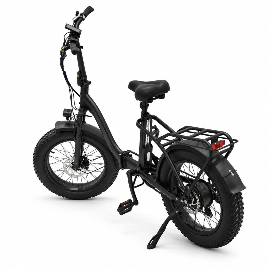 500W 20-Inch Fat Tire Electric Bike with 48V 13Ah Battery & 7-Speed Gearing-ZR-CP052