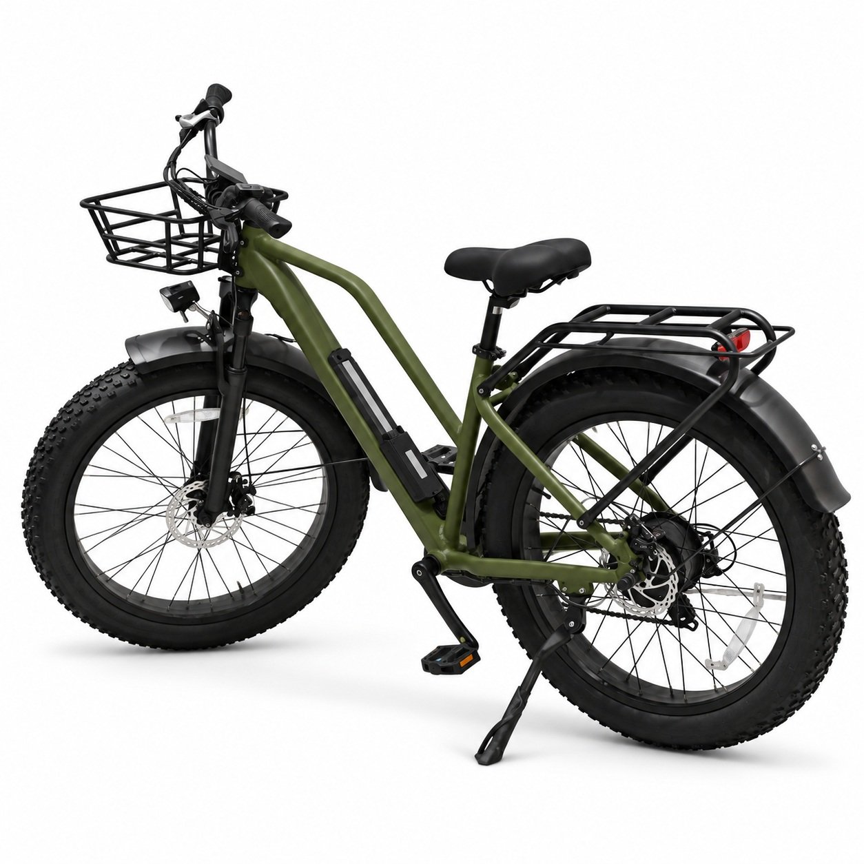 500W 26-Inch Fat Tire Electric Bike with 48V 13Ah Battery & 200 kg Load Capacity-ZR-CP051 — view 1