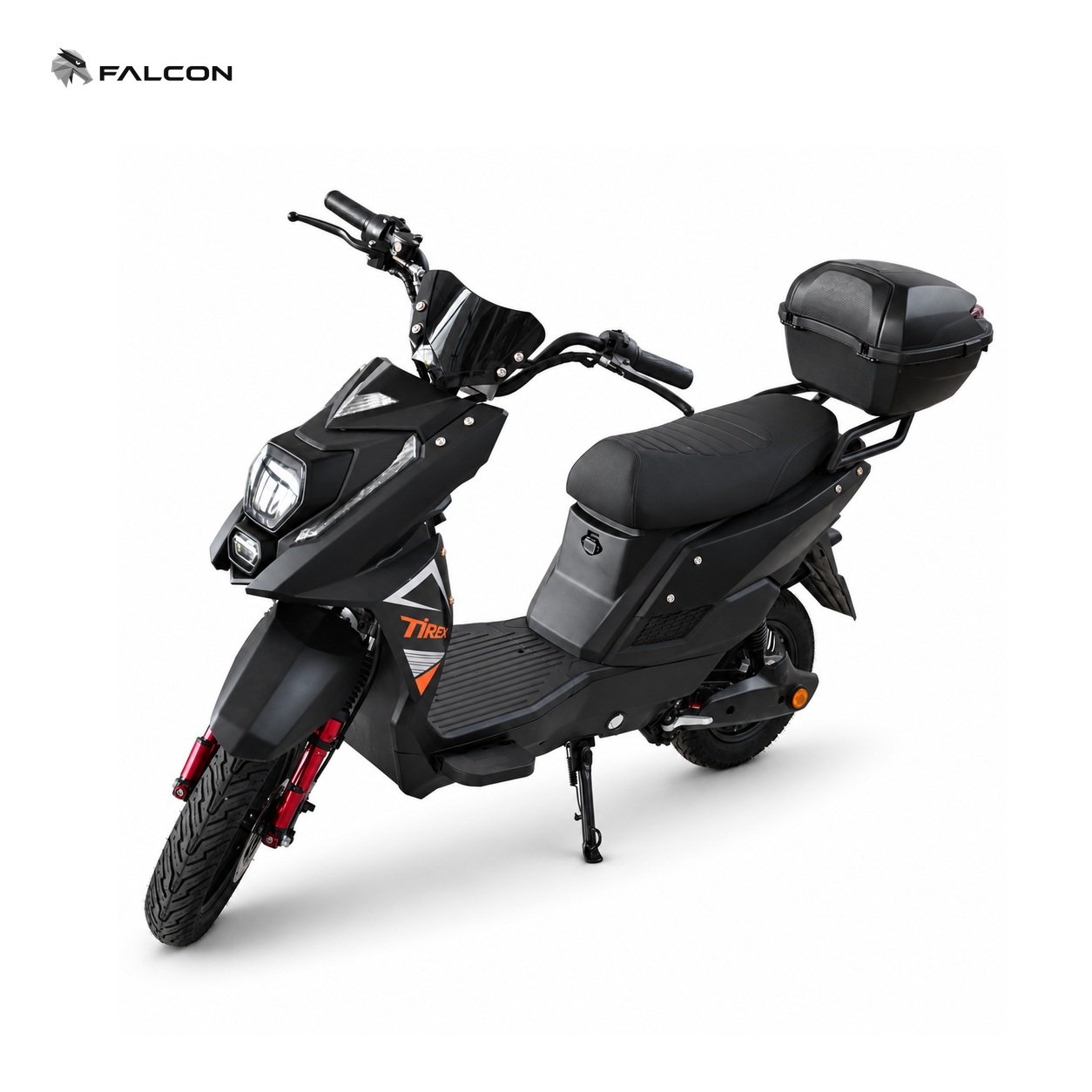 Electric Commuter Scooter with Rear Storage Box & Wide Seat-ZR-CP041 — view 1